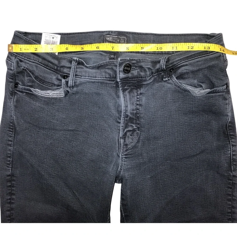 Mother Jeans‎ Women's 29 Black The Charmer Skinny Ankle Denim